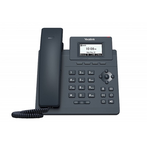 SIP-T30P SIP-телефон, 1 аккаунт, PoE (без блока питания)